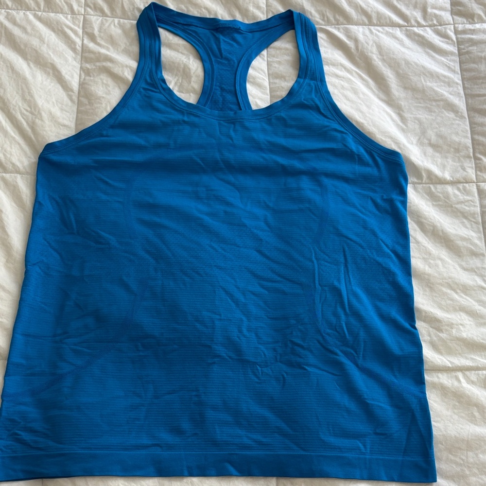 lululemon athletica Blue Tank Top